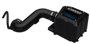 GMC Sierra Performance Air Intake - CORSA Performance - Closed Box with MaxFlow 5 Oiled Filter - Smoked - `19-`25